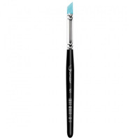 Pincel Modelador PONTA Borracha flexível cor azul turquesa.